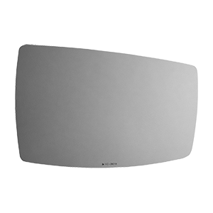 HOOD MIRROR GLASS HEATED